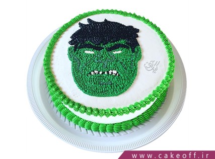 کیک تولد پسرانه - کیک پسرانه هالک 11 | کیک آف