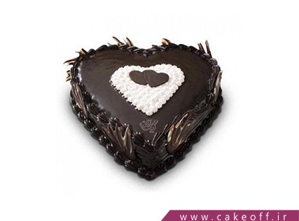 کیک تولد عاشقانه - کیک پیوند قلب ها | کیک آف