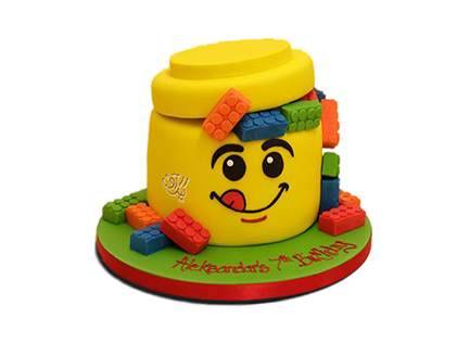 سفارش کیک تولد کودک - کیک تولد بچه گانه لگو | کیک آف