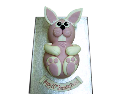 سفارش کیک در اصفهان - کیک خرگوش خندان | کیک آف