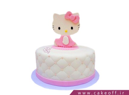 کیک تولد دخترانه جدید - کیک تولد دخترانه کیتی عروسکی | کیک آف