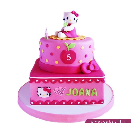 کیک تولد دخترانه جدید - کیک کیتی منتظره دوستاشه | کیک آف