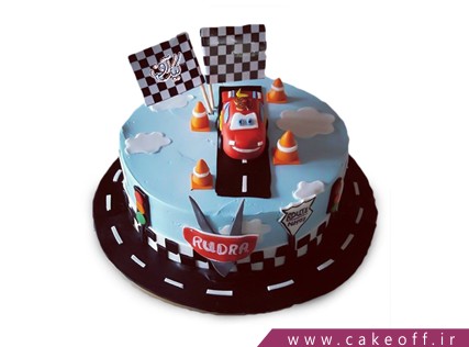 کیک ماشین - کیک تولد مک کویین 4 | کیک آف
