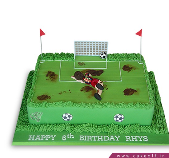  کیک تولد فوتبالی سوباسا 