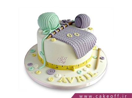 کیک تولد مادربزرگ - کیک میله و کاموا | کیک آف