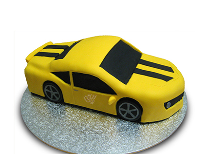 کیک تولد پسرانه تاکسی | کیک آف