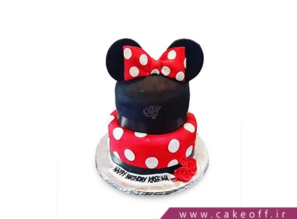 مدل کیک تولد دخترانه جدید - کیک مینی موس طبقاتی | کیک آف
