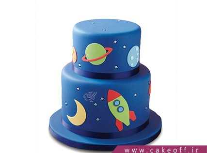 کیک فانتزی به سوی کهکشان ها | کیک آف