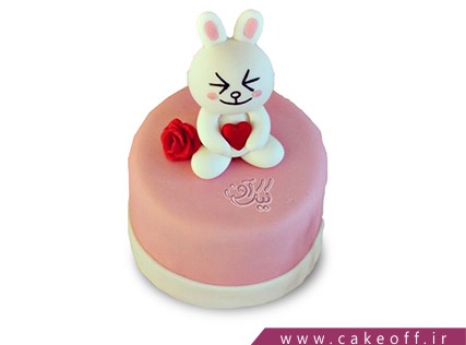 کیک تولد تک خرگوش | کیک آف