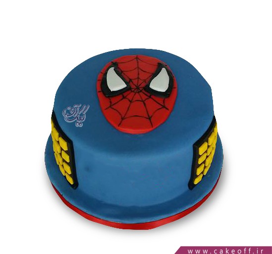 کیک شخصیت های کارتونی - کیک مرد عنکبوتی 8 | کیک آف