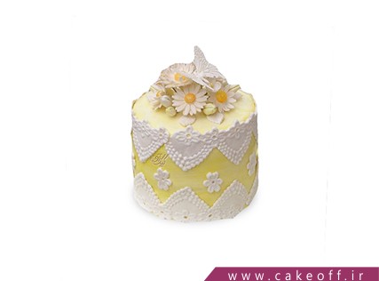 کیک تولد زیبا - کیک گل از نو | کیک آف