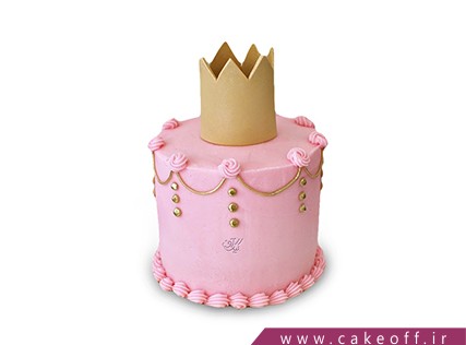 فروشگاه کیک تولد - کیک تاج سرم | کیک آف