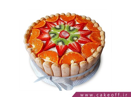 سفارش کیک میوه در اصفهان - کیک میوه ای 2 | کیک آف