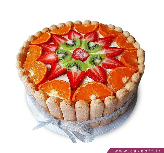 سفارش کیک میوه در اصفهان - کیک میوه ای ۲ | کیک آف
