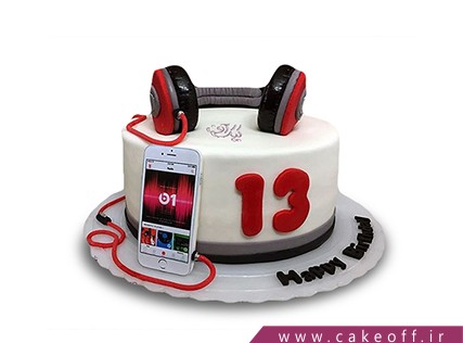 کیک تولد گوشی - کیک موبایل 10 | کیک آف