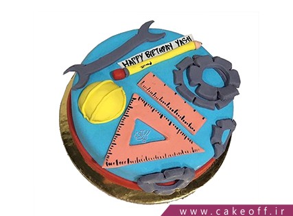 کیک روز مهندس - کیک مای سیویل | کیک آف