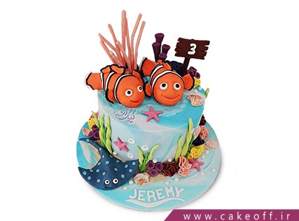 کیک تولد ماهی نمو 5 | کیک آف