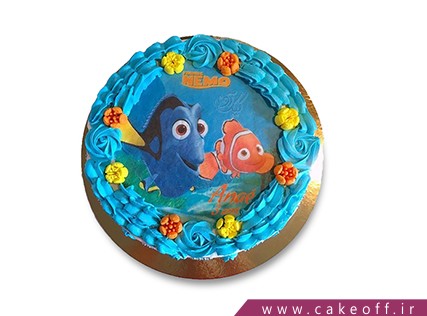 کیک تولد ماهی نمو 7 | کیک آف