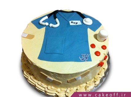 کیک روز پزشک - کیک پزشک جسور | کیک آف