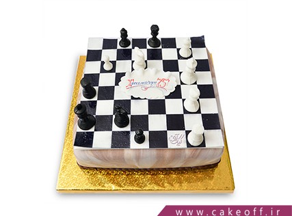 کیک ورزشی - کیک شطرنج 1 | کیک آف