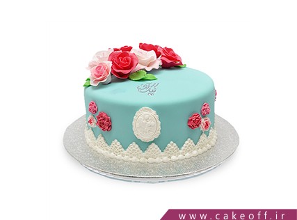 سفارش کیک فوندانت - کیک گلی | کیک آف