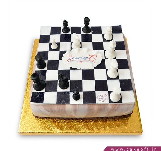 کیک ورزشی - کیک شطرنج ۱ | کیک آف