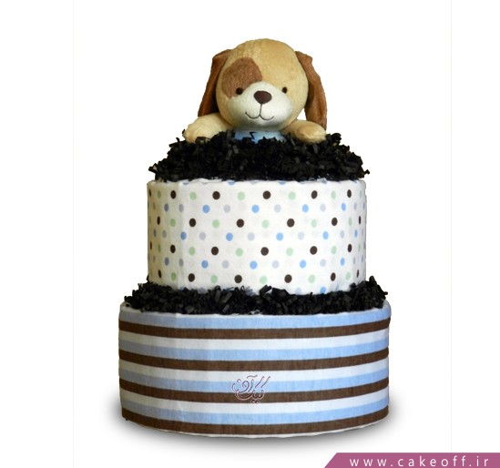 کیک کارتونی - کیک تولد بچه گانه رکسیو | کیک آف