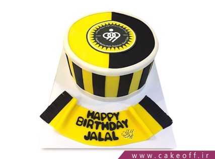 کیک فوتبالی - کیک سپاهان - کیک طوفان زرد | کیک آف