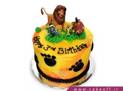 کیک تولد جدید - کیک شیر شاه 1 | کیک آف