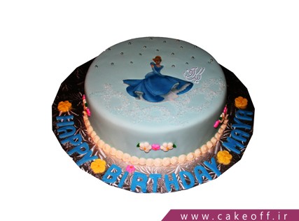 cake printed cakes cinderella ziba 3748