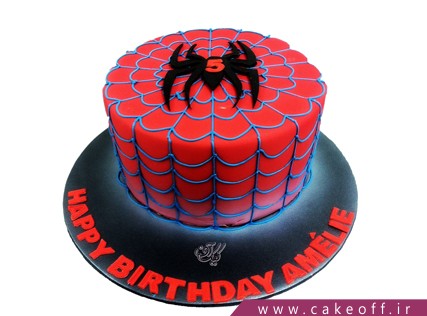 cake printed cakes spider man chapi 3758