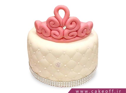 کیک روز دختر - کیک دخترانه رجینا | کیک آف