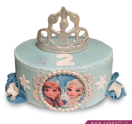 کیک روز دختر السا و آنا ۶ | کیک آف