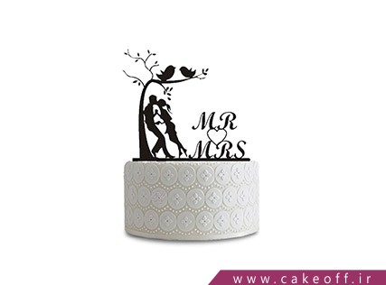 کیک عاشقانه - کیک دوران عاشقی | کیک آف