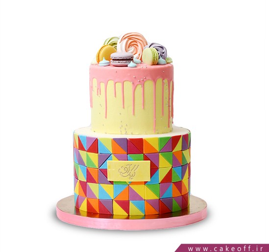 سفارش کیک اینترنتی - کیک چکه ای شکرریز | کیک آف