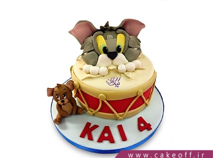 کیک تولد کودک - کیک تام و جری 7 | کیک آف