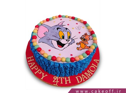 کیک کودکانه - کیک تام و جری 14 | کیک آف